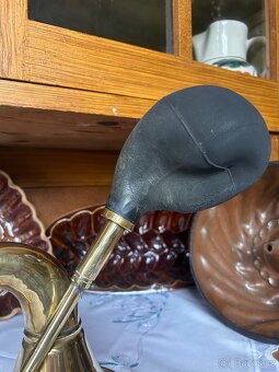 starý mosazný klakson – 1910-1940 - 8