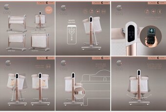 CAVOE COQ dětská postýlka 4v1 – nová - 8