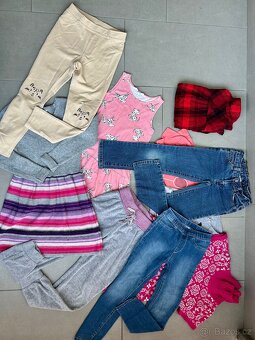 Set dívčího oblečení vel 122 - 128 -134 - 8