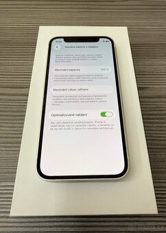 Apple iPhone 12 mini 128GB bílá, baterie 100% - 8