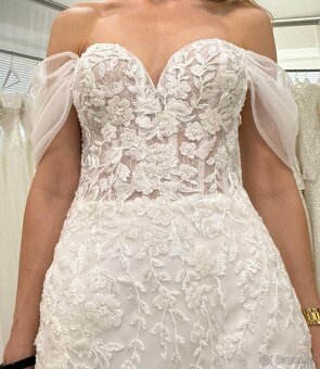 Prodám nové mini svatební šaty - 8