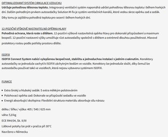 Autosedačka Cybex Solution M-fix 2/3 15-36kg - 8