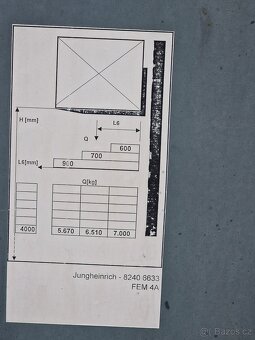 Jungheinrich TFG 670 / V8 / GM motor - 8