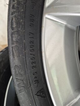 17"ALU Volvo + 225 50 17 zimní - 8