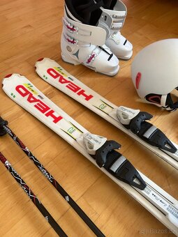 dětský lyžařský komplet pro holku - v moc hezkém stavu - 8