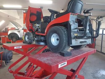 Zapuštěný nůžkový zvedák, 3,5t - 8