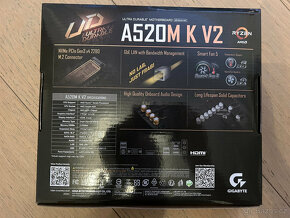 Nový Gigabyte A520M + AMD Ryzen 5 4500 - plná záruka - 8