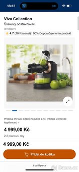 Odšťavňovač Philips Nový - 8