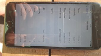 Iphone 8 plus 256GB..baterie 100% inzerát je aktuální - 8