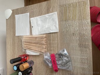 Sada na gel nehty / uv lampa a bruska Nani nails - 8