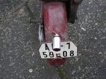 JAWA VILLIERS r.v.1934 bez dokladů dlouhá léta na půdě - 8