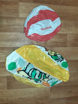 Raketa na líný tenis, hokejbalová hokejka, míče. - 8