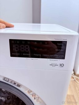 Úzká pračka LG FA2S8V3GN3W s předním plněním - 8