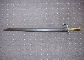 Šavlový bajonet / bodák Chassepot M1866 - 8