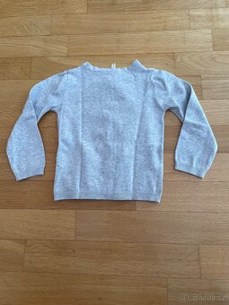 Rozpínací bavlněný svetr velikost 104 sada - 8