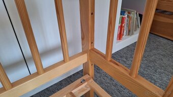 Dětská postýlka TOMI XIX, vyndávavací příčky, stahovací bok - 8