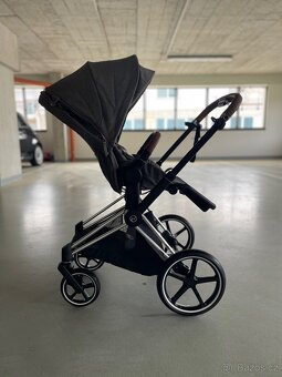 Prodám kočárek Cybex Priam (korbička, vajíčko, sporťák) - 8