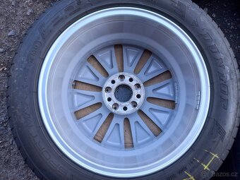 Prodám sadu Orig ALU kol Mercedes 225/55R17 letní - 8