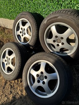 Alu kola s letní pneu ET 40, R15 195/65 - 8