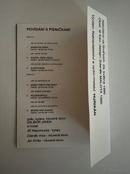 Dalibor Janda - MC kazeta s podpisem - 8