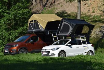 Autostan střešní stan Dakota 120 skořepinový stan Wild Land - 8