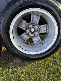 Prodám Alu r15 5x112 s letní pneu 195/65 - 8