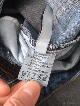 Nové dámské 3/4 jeans kalhoty - č. 38 - 8