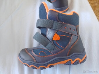Protetika ZIMNÍ dětská obuv STORM ORANGE, 29, Nová - 8