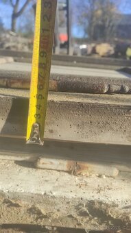 Staré dřevěné okno, 5 ks - 88x123 cm, dřevěná okna - 8