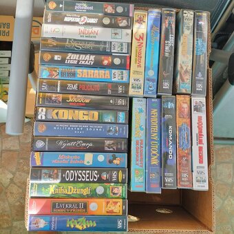 originální VHS kazety (videokazety) - 8