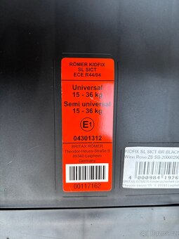 Dětská autosedačka Britax Römer 15-36 kg top stav - 8