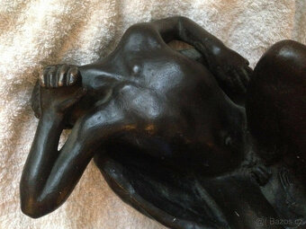 Joseph Erhardy (1928 - 2012) - Bronz, Příklad 3 z 49, nahý m - 8