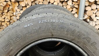 Prodám celoroční pneu M+S 225/70 R16 102H - 8