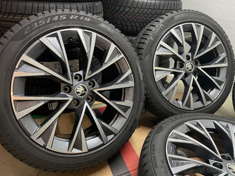 NOVÁ ORIG. ZIMNÍ SADA ŠKODA SUPERB 4, 3 235/45/18 R.V. 2024 - 8