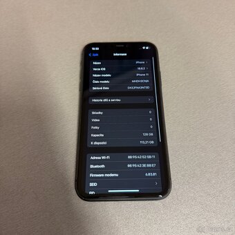 iPhone 11 128GB černý, 100% baterie, rok záruka - 8