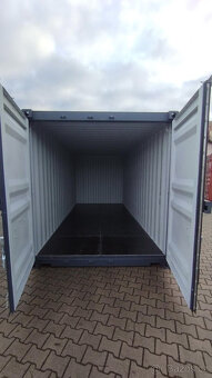 Lodní  20 ft kontejner po jedné cestě barva antracit - 8