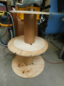 Špulka dřevěná, design stolek, podstavec od 199 kč - 8