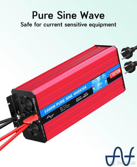 Nový střídač měnič napětí 3000w/6000w - 8