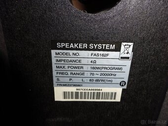 mini věž LG FA162 tuner,CD,USB - 8