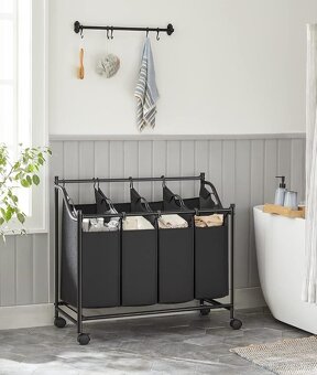 Nový mobilní koš na prádlo nebo hračky - 8