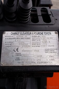 Vysokozdvižný vozík Toyota 427FGF 18 (VV0205) - 8