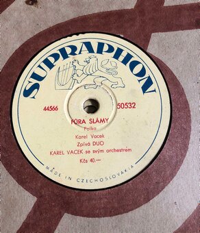 STAROŽITNÉ ORIGINÁLNÍ GRAMOFONOVÉ DESKY 229KS - 8