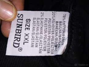 Těhotenské kalhoty a legíny L-XXL / 42-44-50 modré, černé - 8