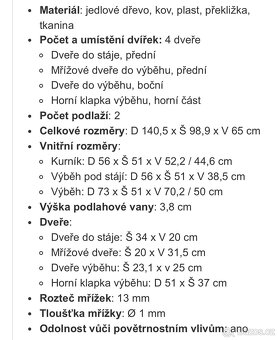 Králíkárna/klec, králík a morče - 8