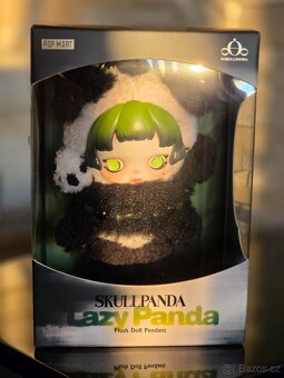 SKULLPANDA - Lazy Panda, Originál POP MART - 8