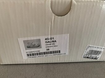 MEDISTYLE GALINA sandál BÍLÝ velikost 38 - 8