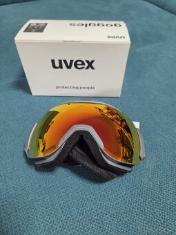 UVEX Downhill 2100 CV rhino matt/mirror orange orange - 8