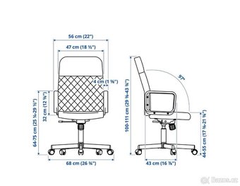 Psací stůl a židle - 8