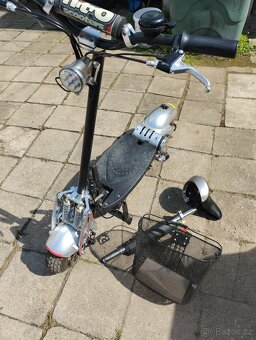 ELEKTROKOLOBĚŽKA NITRO motor 1000W 2x jízdní režim - 8