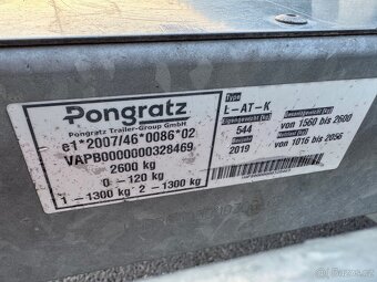 Autopřepravník / přívěsný vozík Pongratz L-AT 400 T-K - 8